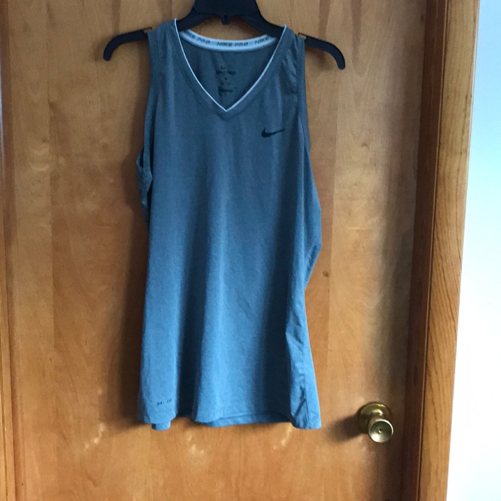 Nike dry fit. V- neck dry fit shirt.